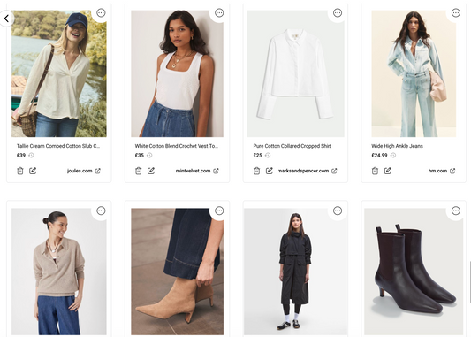 Online Shopping List